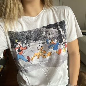 Disney Abbey Road graphic tee